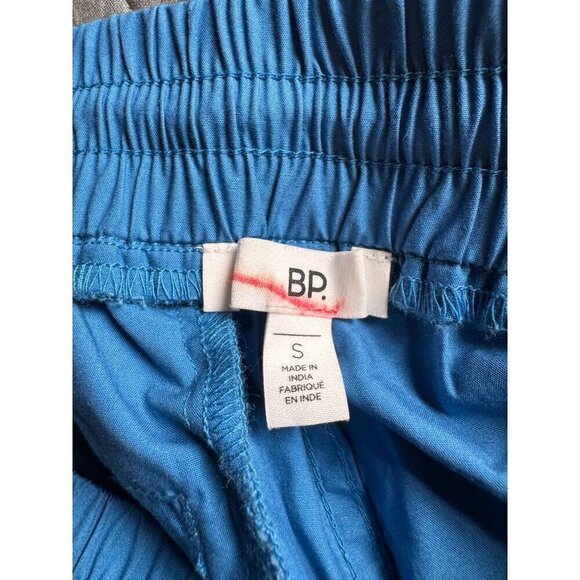 BP Women's Blue Elastic Waist Drawstring  Cargo Shorts Size Small - Picture 4 of 7